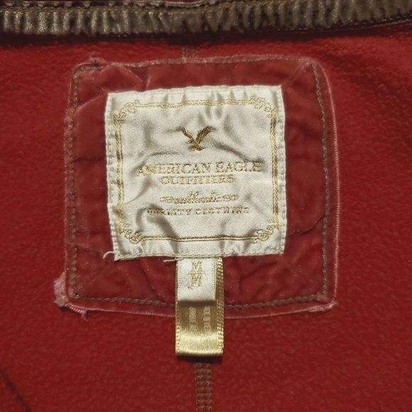 American Eagle hoodie, sweatshirt, red, size medium - Picture 11 of 12